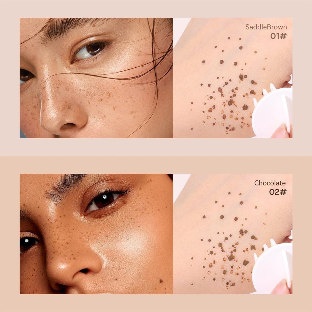 Bardzo popularny pisak do piegów z wodoodporną poduszką do stemplowania - idealny do naturalnego, gołego makijażu