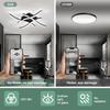 Plafoniera LED Minimalista: Design Moderno Transfrontaliero per Soggiorno e Camera da Letto