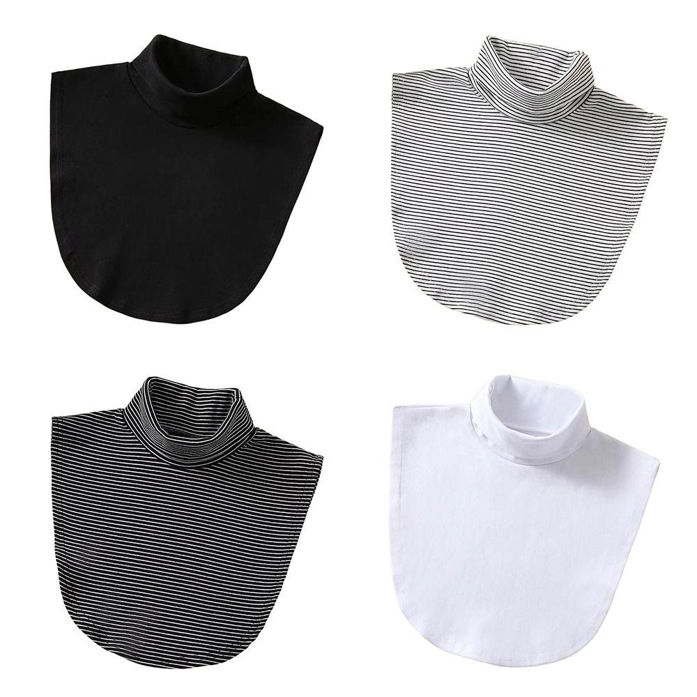 Elastic Fake Collar Knitted Knitted High Neck Collar New Turtleneck Collar