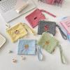 58153 Cute Embroidery Storage Bag, Change Bag, Portable Earphones, Sundries, Sorting Bag, Lipstick Jewelry, Coin Storage