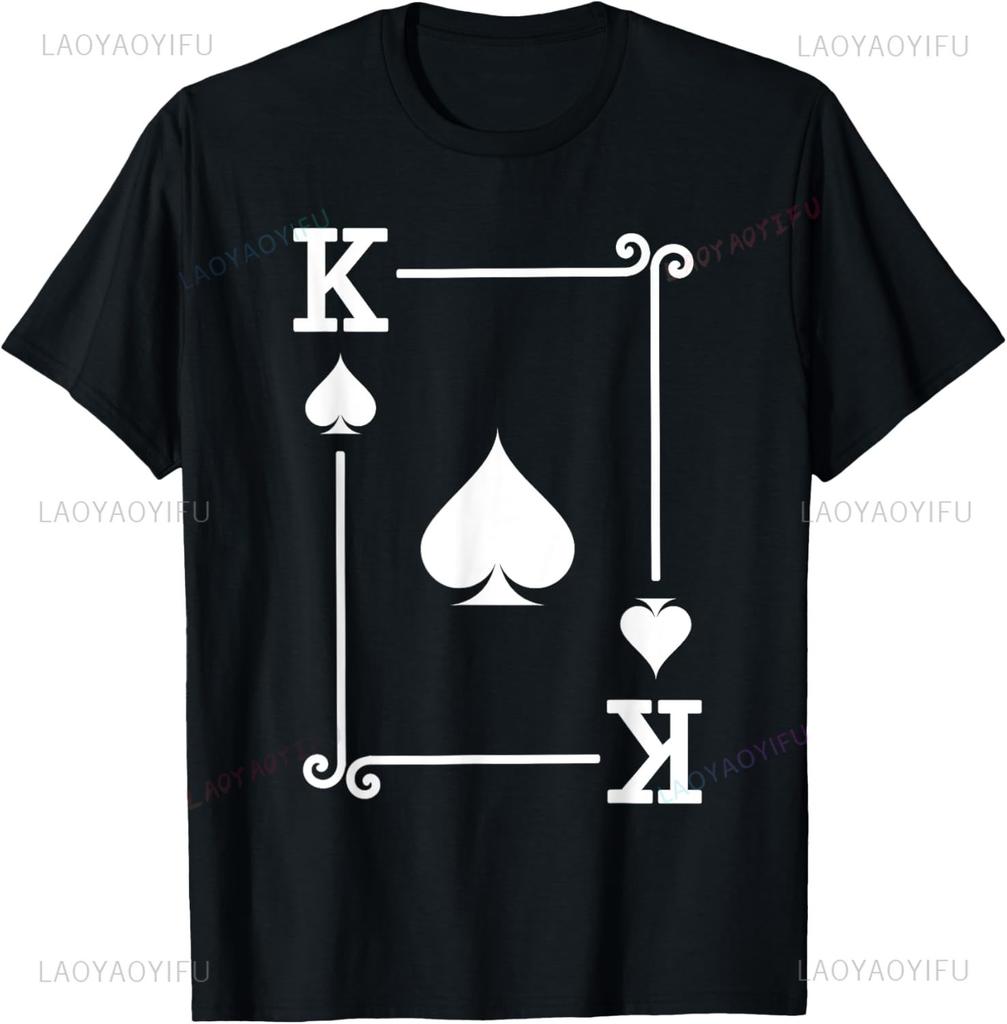 Playing Cards Costume -   Diamonds Card Poker T-Shirt Unisex Summer Streetwear Tops Camiseta