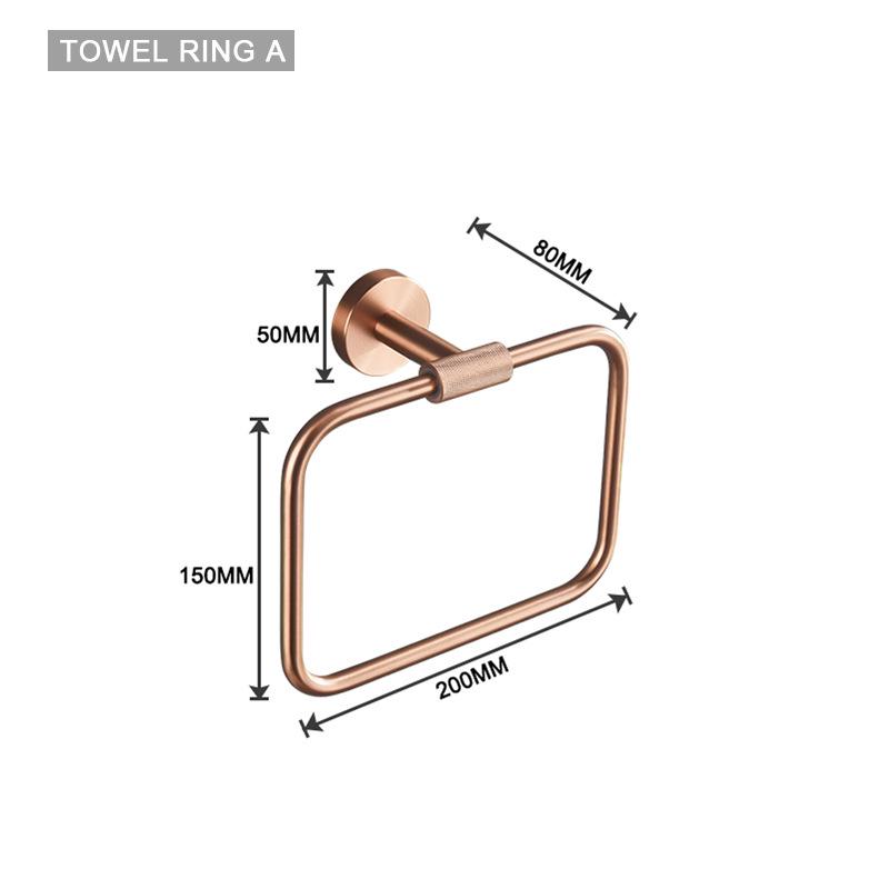 European Luxury Brass Bathroom Set: Knurled Towel Bar, Tissue Holder, Coat Hook, Toilet Brush, Soap Dispenser, Towel Ring.