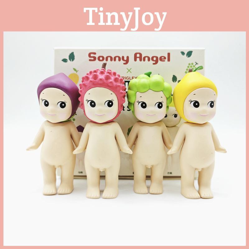 Adorable Angel Figurine Fruit Series Green Arrow Collaboration Blind Box Collectible Toy