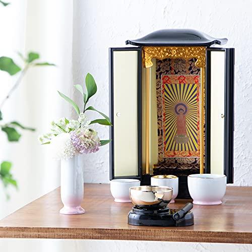 Sunmany Mini Orin Set: Authentic, Easy-to-Use 2.3-inch Rin, Made in Japan. Perfect for Buddhist Altars, Buddhist Altars, and as a Modern Buddhist Item