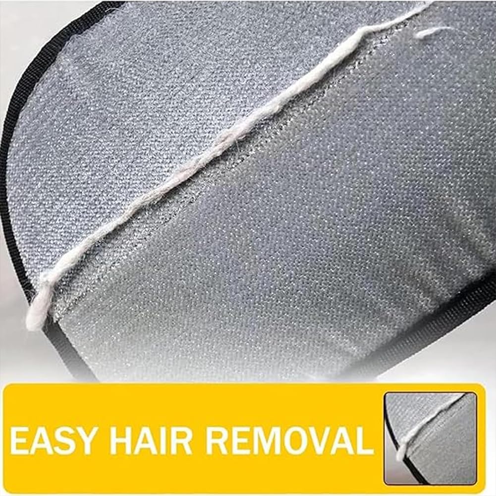 Yomi Pet Hair Remover Glove, 2025 New 9.5in Reusable Two-way Push and Pull Electrostatic Pet Hair Remover-Roll Into Strips, Washable Pet Gloves, for