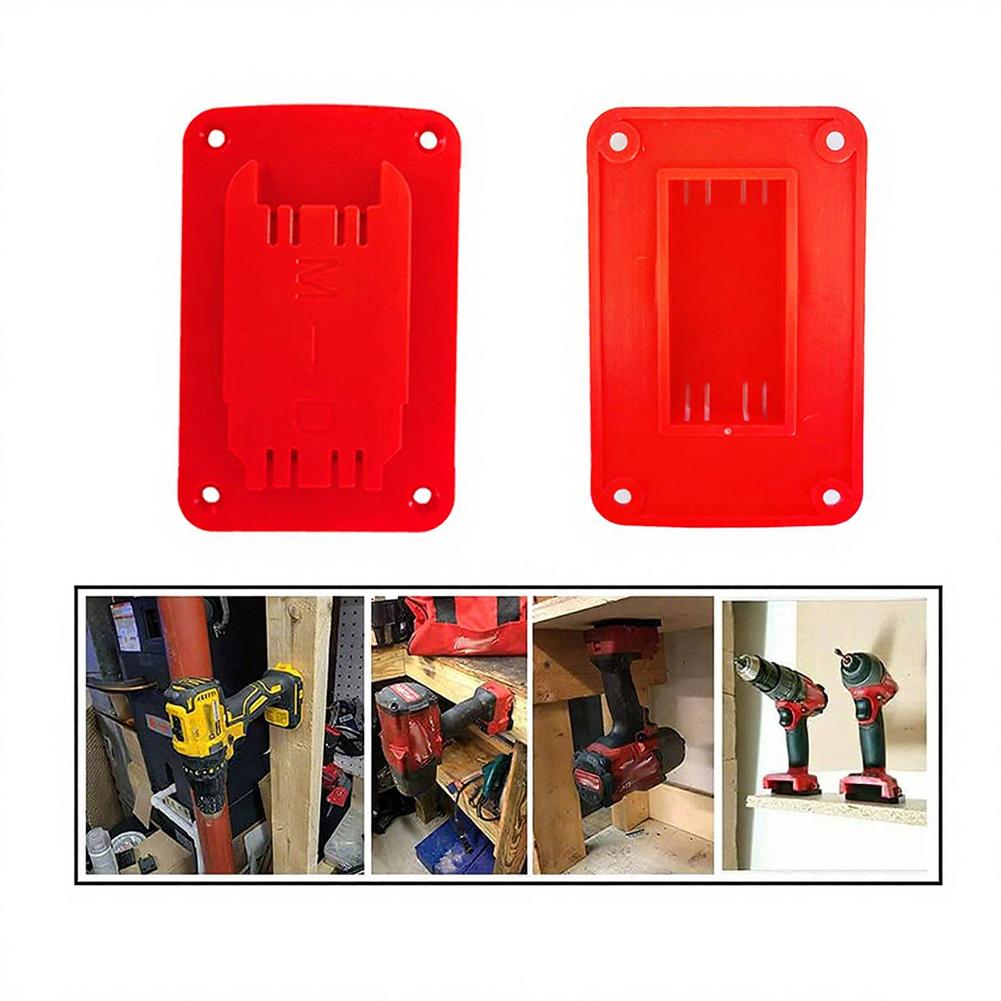 Garage Organization Battery Holders Secure Tool Holder Design Easy To Install Holders Includes Screws For Installation