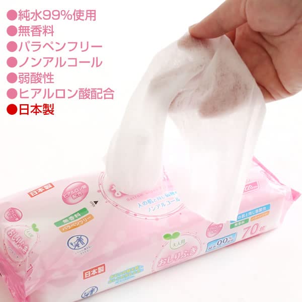 Adult Wet 70 Count Disposable Wet Wipes for Disaster and Disaster Life-do Wipes, (LD-213) Diapers, Preparedness, Preparedness.