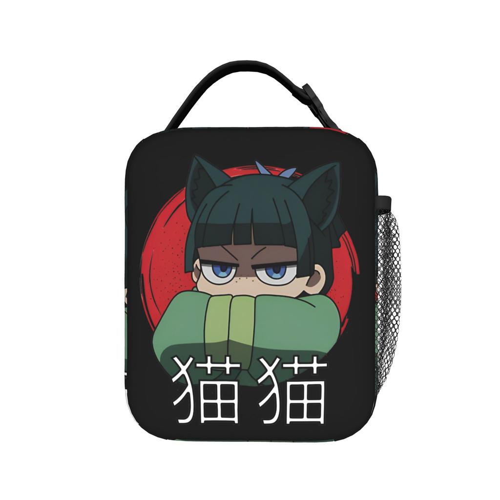 Maomao Jinshi Anime Sacs à déjeuner isothermes Portables Les Carnets de l'apothicaire Contenant à déjeuner Sac isotherme Sac fourre-tout Boîte à lunch Plage Pique-nique