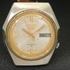 JAPAN VINTAGE SEIKO 5 AUTOMATIC 7009A MENS ORIGINAL DIAL WATCH a702368-5 R124-a702368