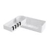 Bathroom Shelf Corner Shelves Shampoo Holder Kitchen Storage Rack Mess