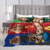 A-Alvin and the Chipmunks Blankets Fleece  Soft Throw Blanket for Bed Bedroom Quilt