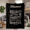Supernatural Custom Flannel Blankets Soft Warm Cozy Throws for Home Decor Holiday Gifts