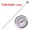 Kaitai 50CM Bimetallic Stainless Steel Compost & Soil Thermometer