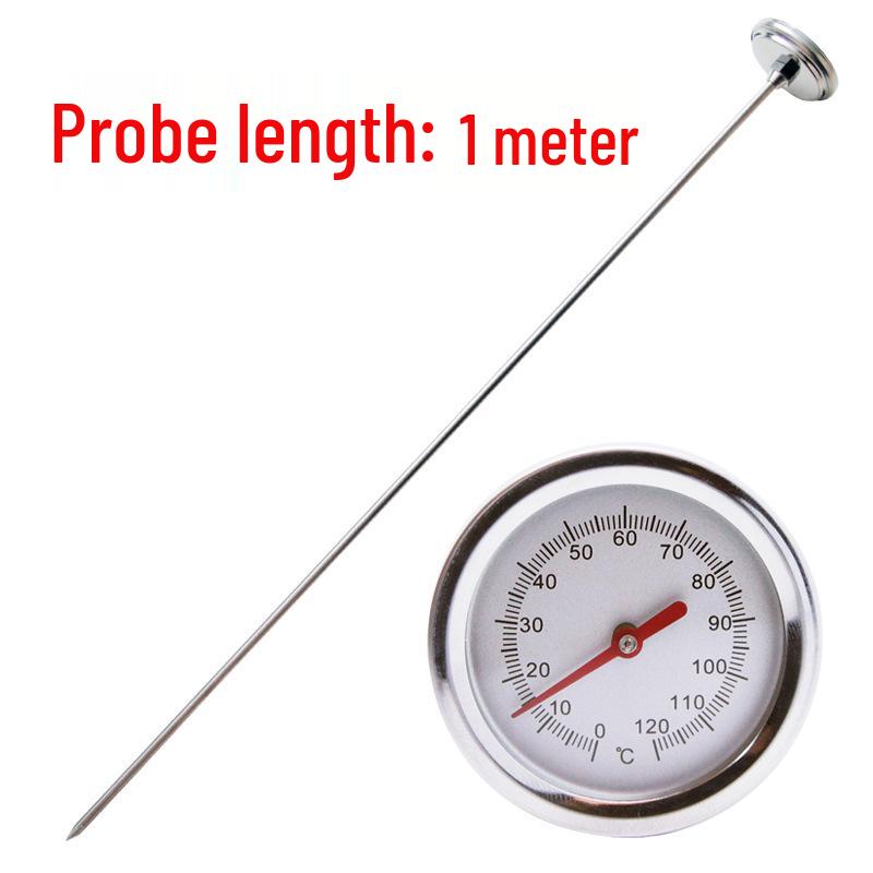 Kaitai 50CM Bimetallic Stainless Steel Compost & Soil Thermometer