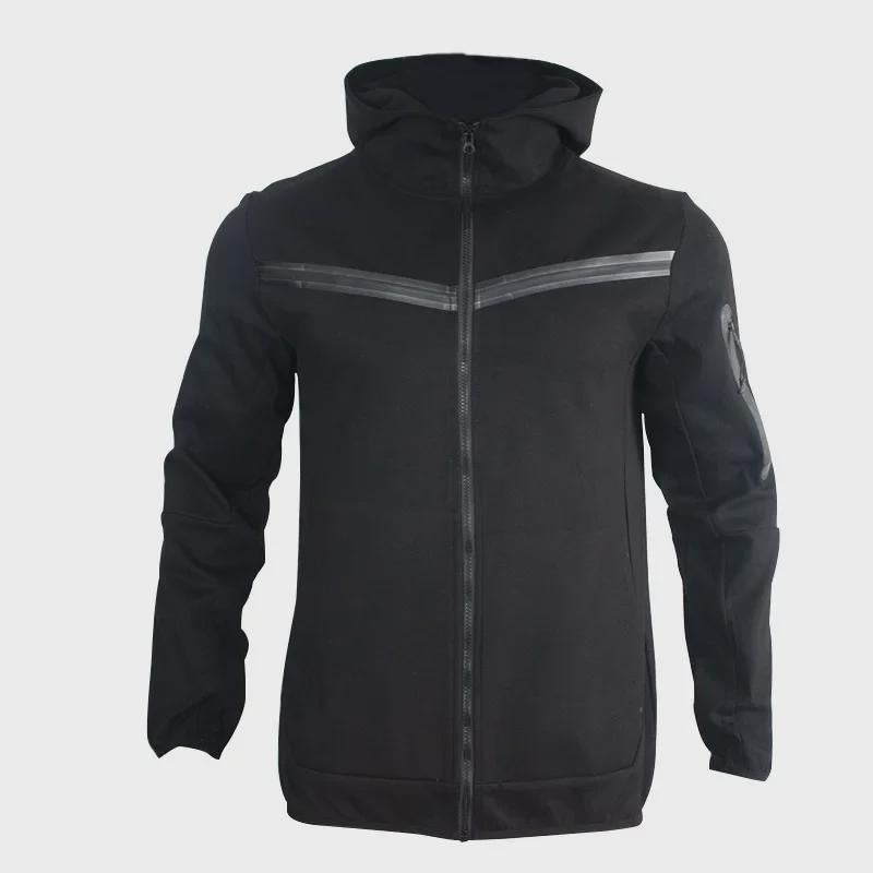 Americká trendy značka bavlněná ležérní mikina s kapucí - Pánská jarní a podzimní kolekce