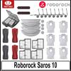 Аксесуари Робопилосос Roborock Saros 10 Запчастини Основна щітка Бічна щітка Фільтр Hepa Ганчірка для миття підлоги Мішок для пилу