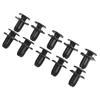 10 X Bumper Retainer Push Clips Fasteners Trim For Hyundai 8659028000 Black