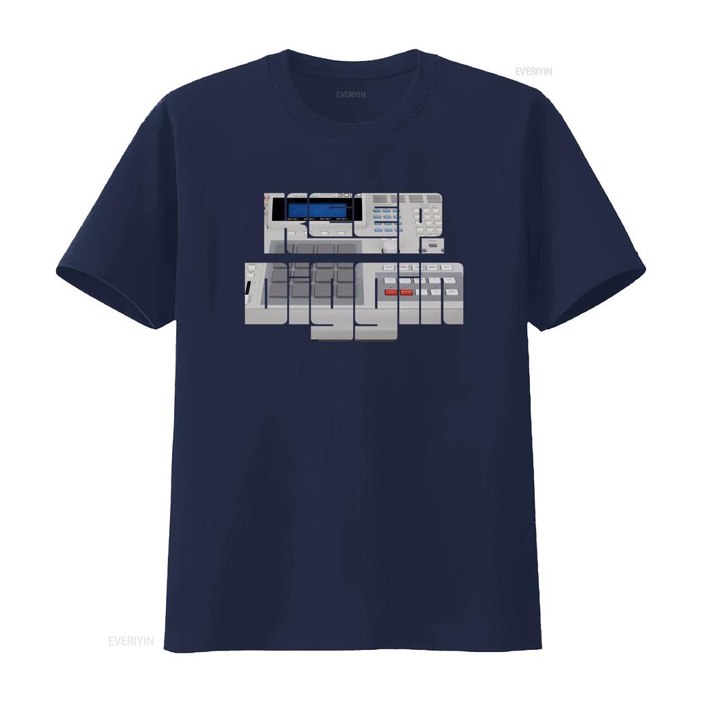 Akai Mpc 3000 Producer Beat Maker Hip Hop Underground Lo Fi Drum Machine Keep Diggin T-Shirt vintage Gewaschen Leicht Unisex