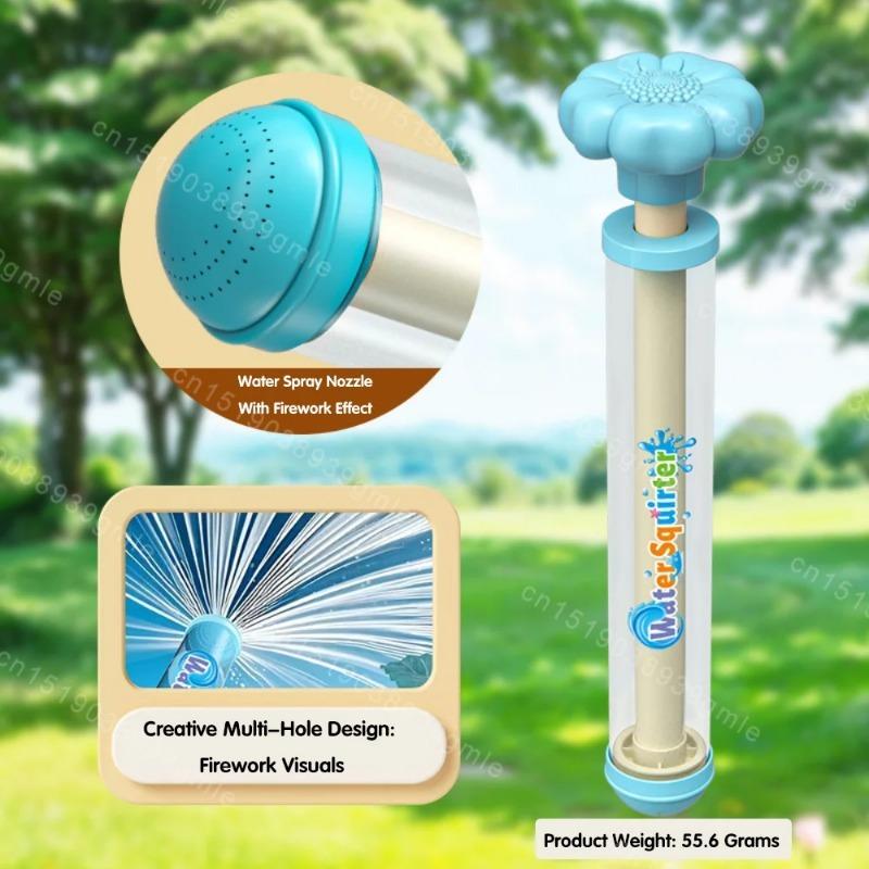 Spray Water Pull-Back Water Gun Outdoor Splash Games for Beach Pool Lawn Activities Kids Summer Interactive Water Spray Toys