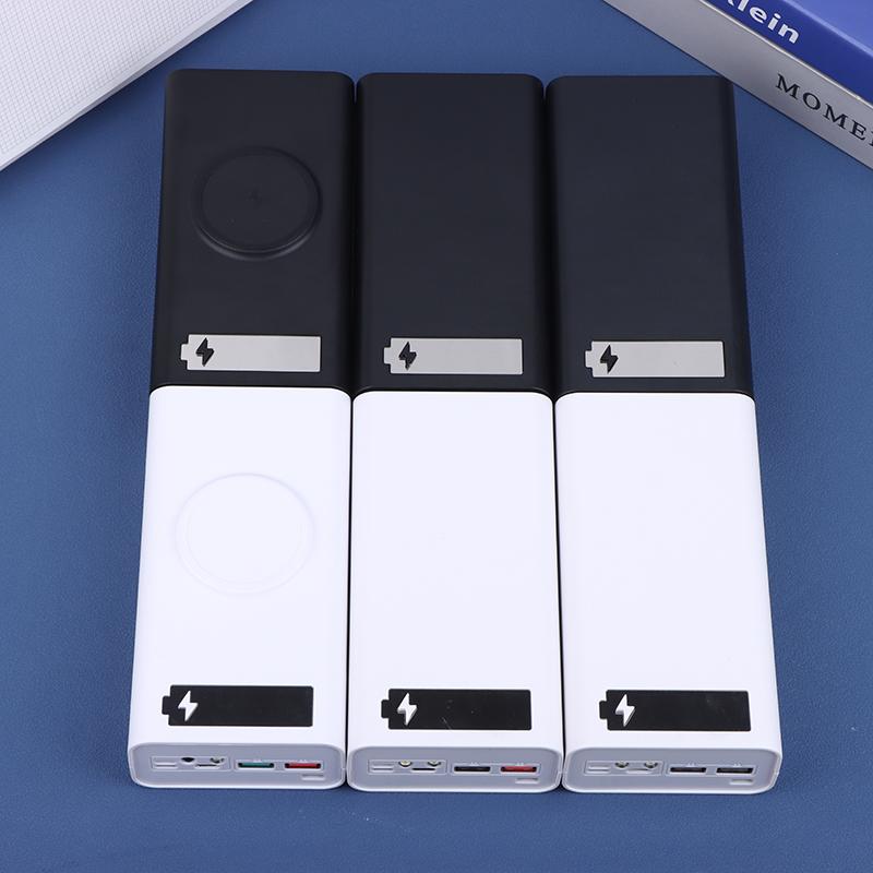 T12 Quick Charge Qc3.0 Diy 12 X 18650 Battery Power Bank Case Holder Portable Battery Storage Box With Lcd Display