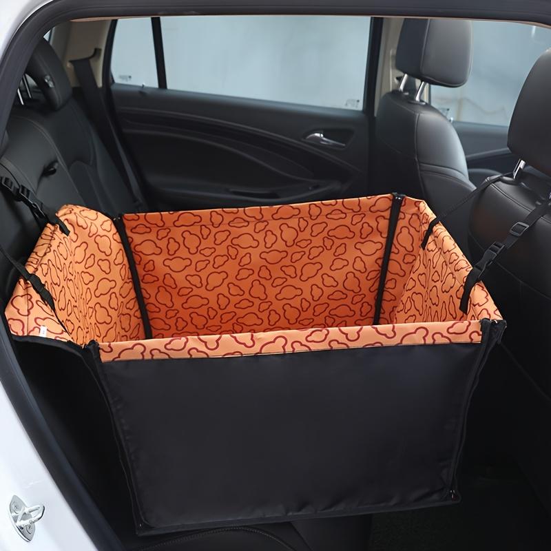 1pc Car Pet Mat, Polyester Fiber Material, Rear Seat Pet Mat for Small and Medium Dogs, Suitable for Traveling and Car Use