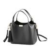 Shoulder Bag for Black [Nano] Women, Handbag, Crossbody, Small, Mini, Leather, Stylish, 2-way,