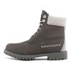Timberland Cuir Durable Décontracté Confortable Mi-Mollet Bottes d'Extérieur Bottes Homme Gris A616QW