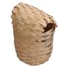 2PCS Natural Bamboo Nest Bird House Hand Made Bird Nest with Hook for Outdoor Garden