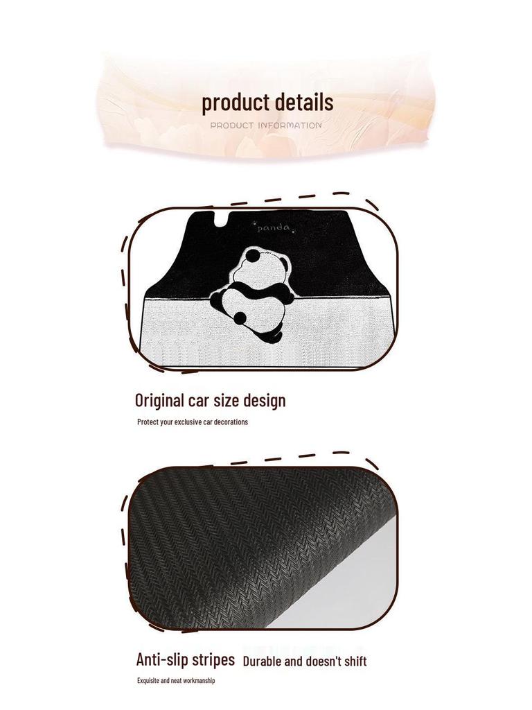 Silk Loop Floor Mats for Wuling Hongguang MINI Macaron and Panda Bingo