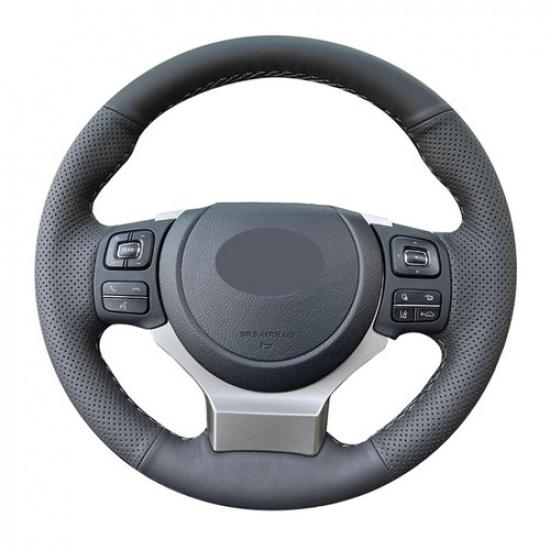 Hand Sewing Car Steering Wheel Cover Wrap For Lexus NX300 NX300H 2015 -