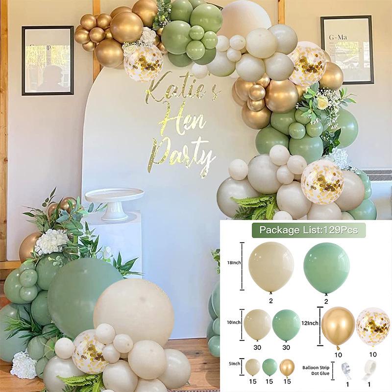 Balloon Set Birthday Party Theme Event Scene Arrangement Balloon Wedding Ceremony Arch Balloon Set