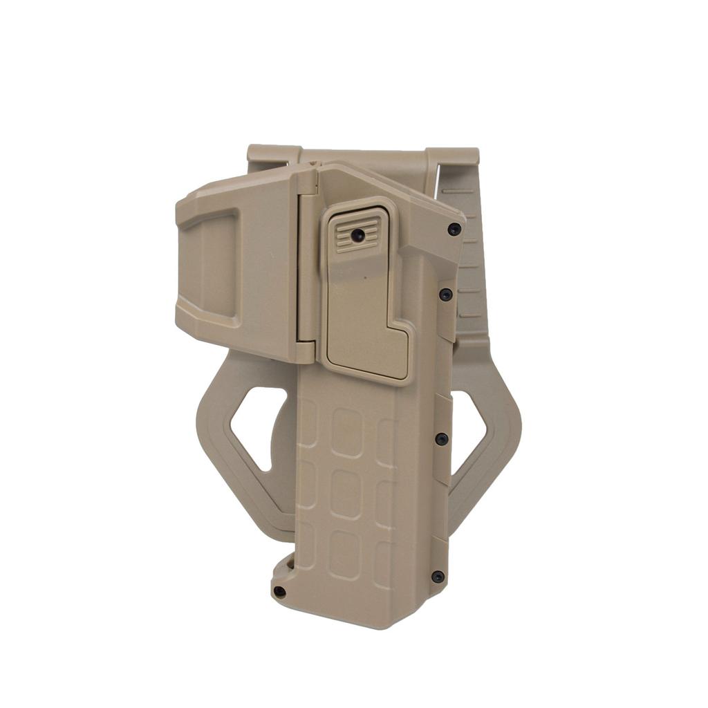 Taktisches Glock 17 18 19 Bewegliches Pistolenholster IR Laser Taschenlampe Montiert Airsoft Colt G17 Verriegelung Waffe Waffenlicht X300