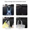 Universal Car Headrest Back Seat Hook Seat Hanger Vehicle Organizer Holder for Handbags Purses Coats and Grocery Bag