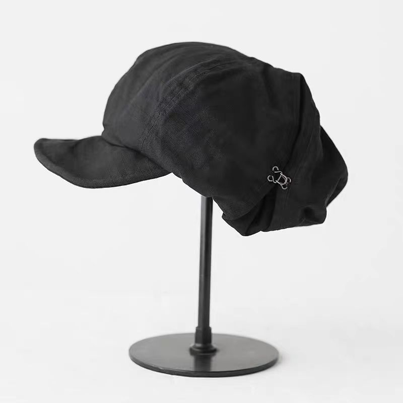 Summer Designer Beret Hat With Breathable Polyester Fabric For Women And Art Lovers