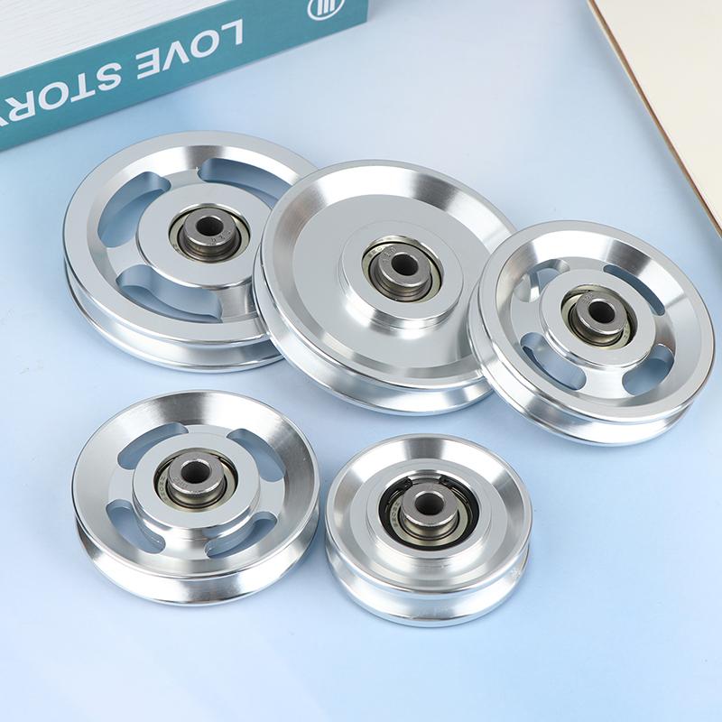 73/88/95/110/114MM Pulley Wheel Aluminium Alloy Bearing Pulley Wheel Replacement Universal Gym Accessory Bearing Pulley Wheel
