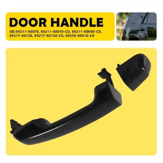 Exterior Handle Rear Door Driver Passenger For 2015- Toyota 4Runner TRD Pro