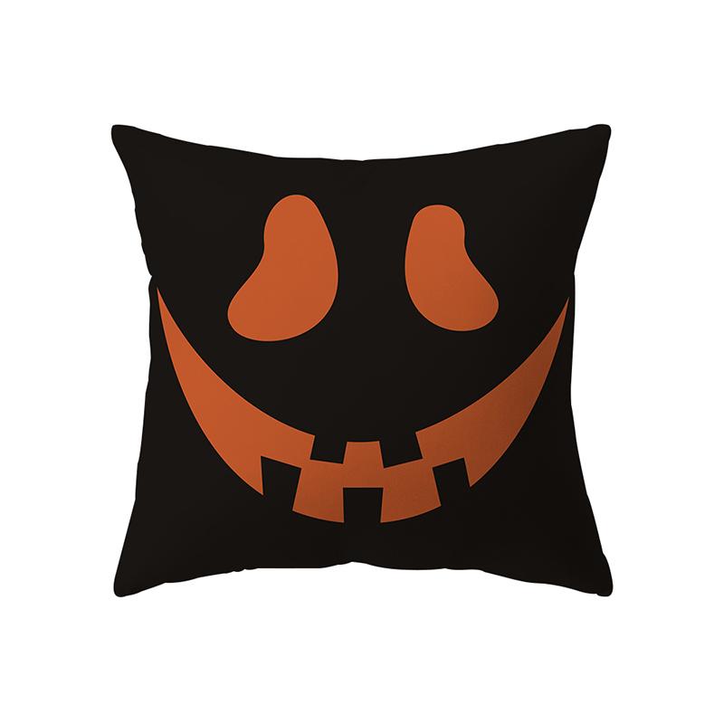 Pumpkin Collection Halloween Theme Pillow Cover Sofa Cushion  Holiday Gift Party Decoration Home Decor