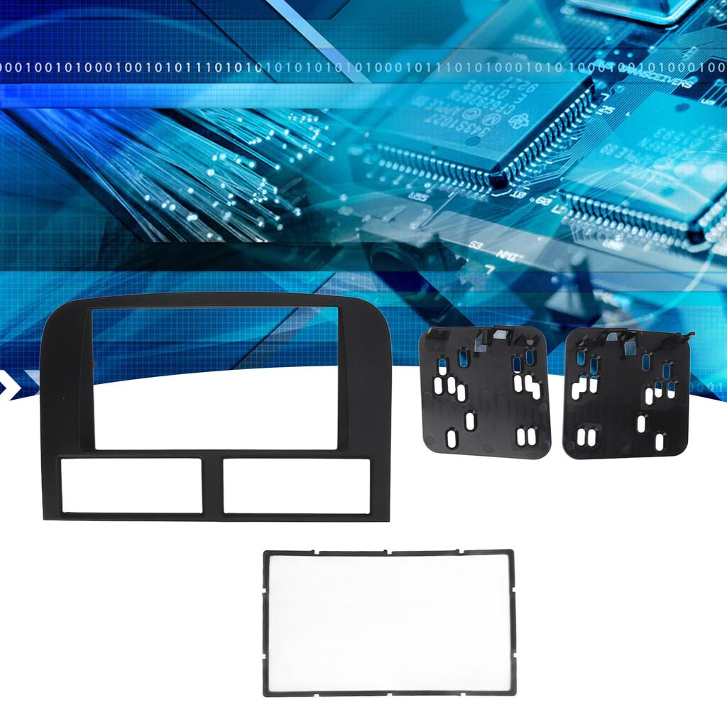 Dashboard Installation Trim Kit 2 Din Stereo Radio Bezel Replacement for   1999‑2004 Stereo Radio Plate