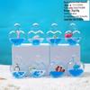 Panda Glitter Liquid Motion Hourglass - Decompression Toy & Acrylic Decoration Gift