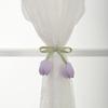 1 Paar Elegante Tulpen-Vorhangbänder Verstellbare Vorhangschnalle Elegante Vorhänge Kordel Wohnzimmer