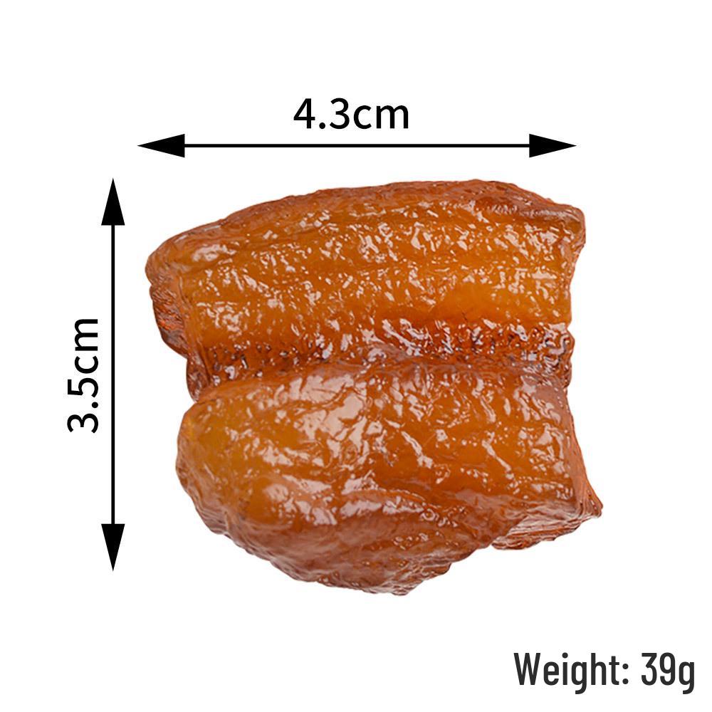 

Имитация тушеной свинины Дунпо брелок-подвеска - Игрушка из искусственной полосатой свинины для реквизита для фото- и живописи