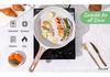 Kairi 12-Piece Non-Stick Cookware Set: Frying, Stir-Frying, Soup, and Milk Pans for All Stoves