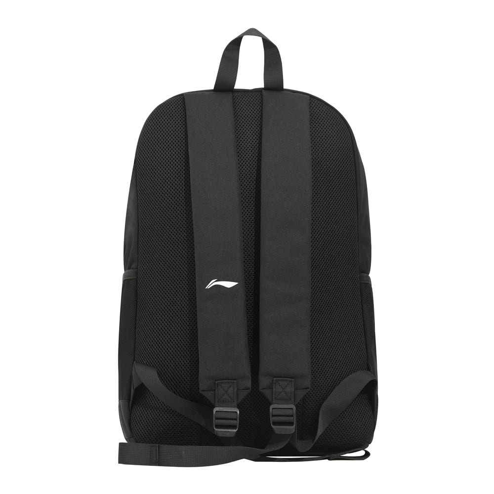 Li Ning Polyester Backpack Regular Unisex Black YBSU033-1