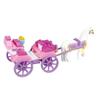 137Pcs Girl Friends Princess Royal Carriage Wagon Model Building Blocks Sets Figures Bricks Educational Toys for Girls