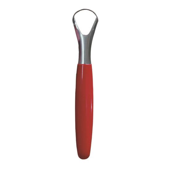 Stainless Steel Reusable Tongue Scraper Mouth Brush Fresh Breath Cleaning Tool
