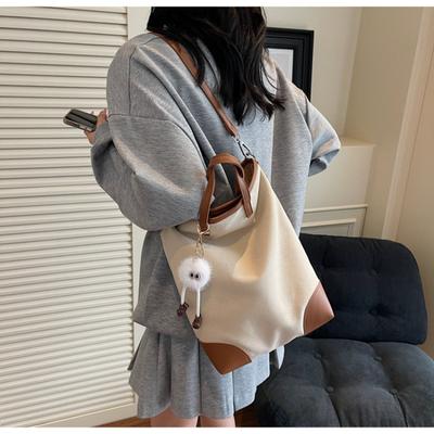 Fashion and Leisure Large-capacity New Summer Simplicity Commuting Trendy Shoulder Tote Bag Women