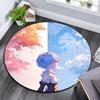 ReZero Round Area Rug,Carpet Rug for Living Room Bedroom Sofa Playroom Decor,Non-slip Floor Mat