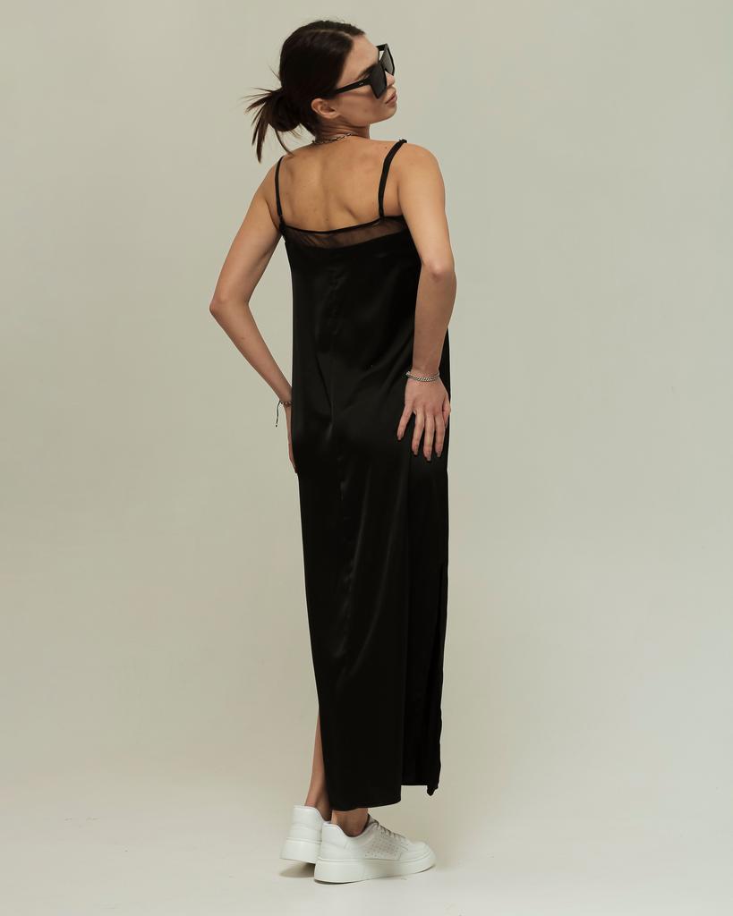 Sleeveless Summer Dress Samsara 6041 36 Black