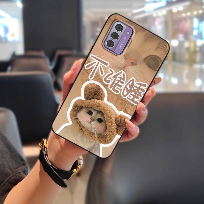 Soft Case Full Wrap Phone Case For Nokia G42 5G TPU Graffiti Anti-dust Cartoon Silicone Shockproof Durable Back Cover