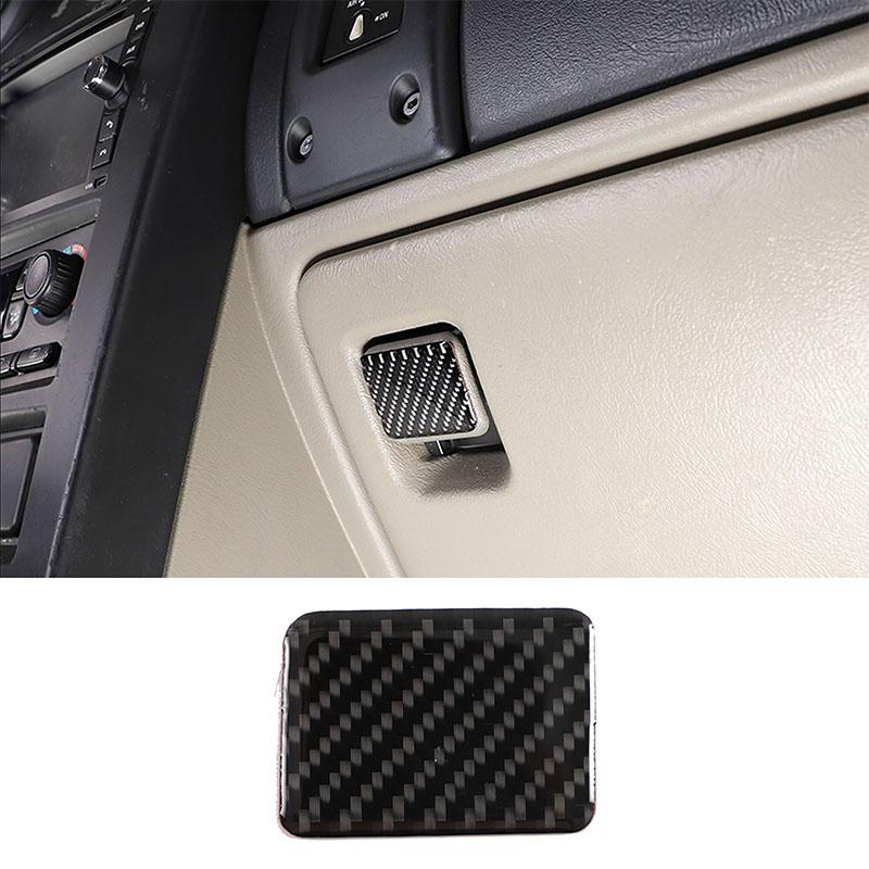 

Soft Carbon Fiber Car Interior Stickers For Hummer H2 2003-2007 Steering Wheel Door Handle Air Outlets Gear Shift Panel Trim